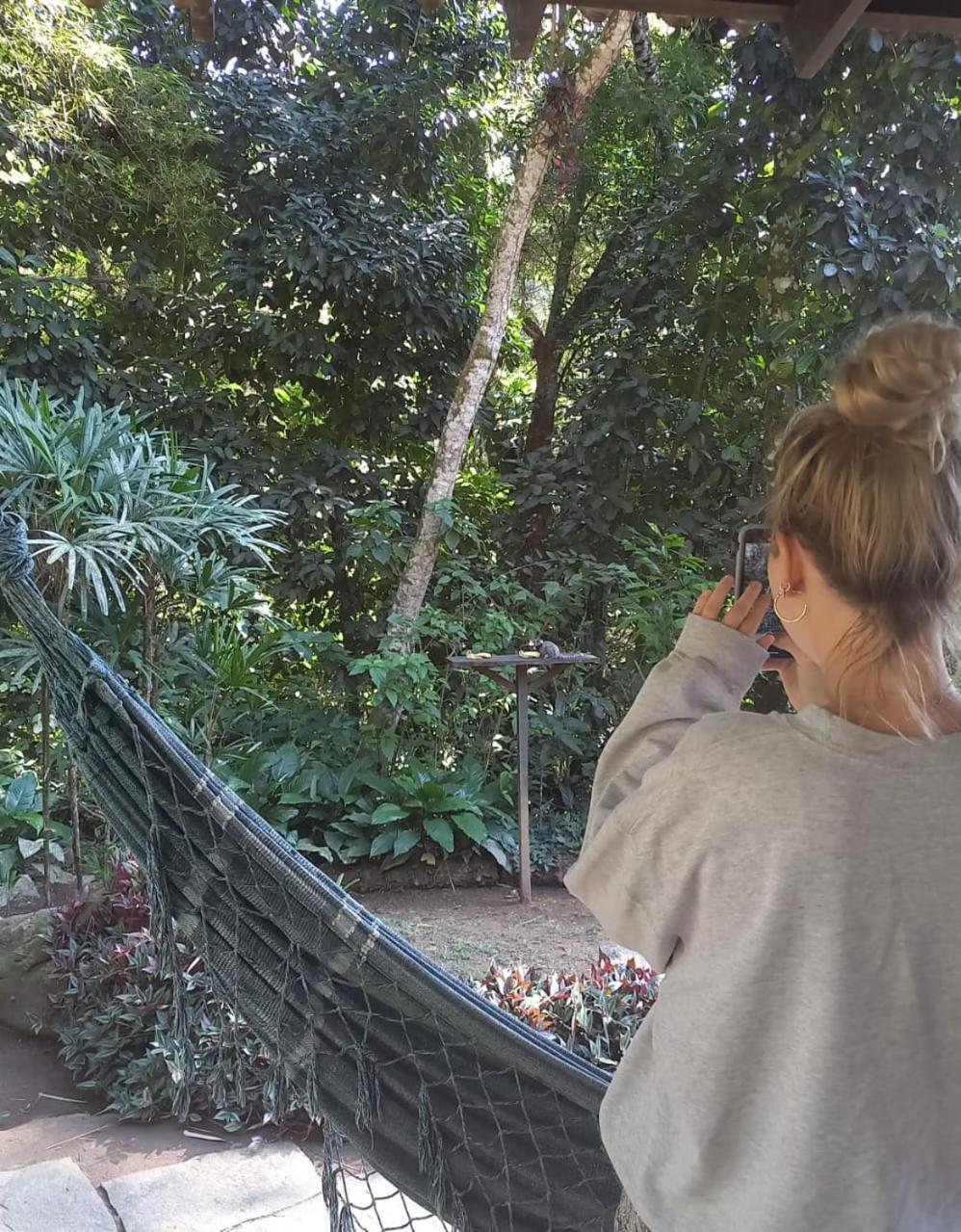 Bangalo Na Acqua Jungle Lodge イーリャ・グランデ エクステリア 写真