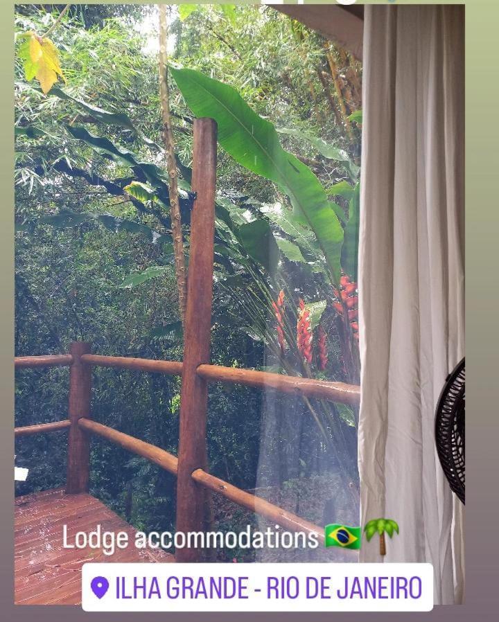 Bangalo Na Acqua Jungle Lodge イーリャ・グランデ エクステリア 写真